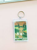 Edvard Munch x Eevee Pokemon Collab Card Keychain