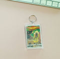 Edvard Munch Psyduck Pokemon Keychain